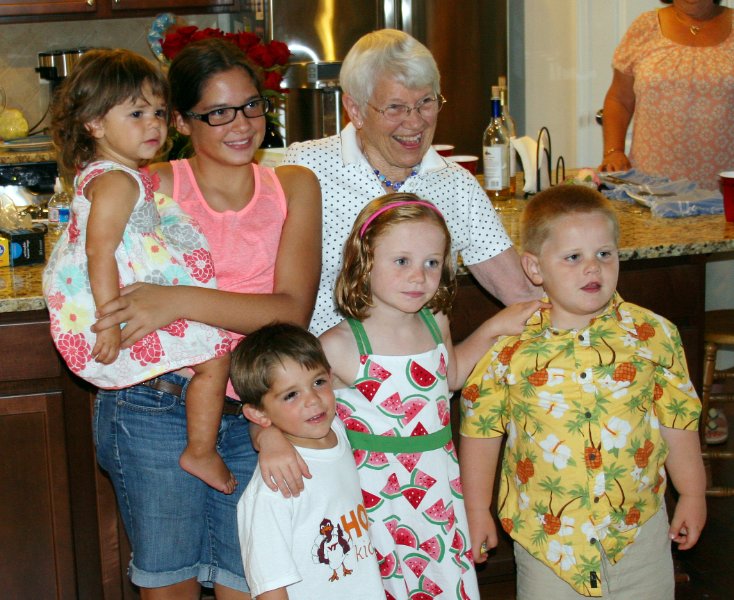 Babe and Great Grandchildren